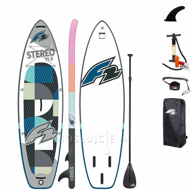 Deska SUP F2 STEREO 11’5 – pompowany paddleboard