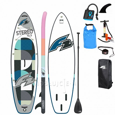 Deska SUP F2 STEREO 11’5 – pompowany paddleboard