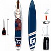 deska SUP GLADIATOR ELITE 14'0 SPORT z wiosłem karbonowym - pompowany paddleboard S21 (592829)