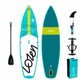 Deska SUP LOZEN ALLROUND 10'8 z wiosłem - pompowany paddleboard