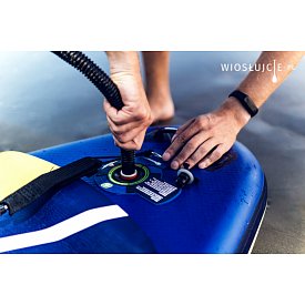 deska SUP GLADIATOR PRO 10'7 WindSUP z karbonowym wiosłem - pompowany paddleboard