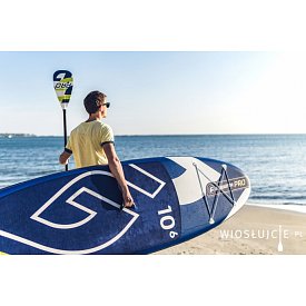 deska SUP GLADIATOR PRO 10'8 WindSUP z wiosłem karbonowym - pompowany paddleboard