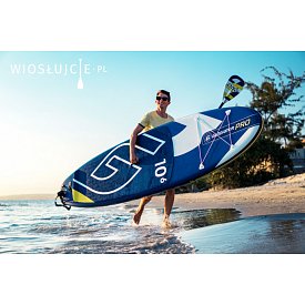 deska SUP GLADIATOR PRO 10'8 WindSUP z wiosłem karbonowym - pompowany paddleboard