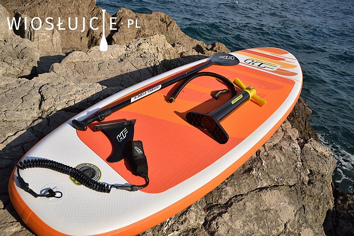 Deska SUP HYDRO FORCE AQUA JOURNEY 9'0 z wiosłem - pompowany paddleboard 2021 (65349)