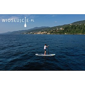 Deska SUP HYDRO FORCE WHITE CAP COMBO 10'0 z wiosłem - pompowany paddleboard 2021 (65341)