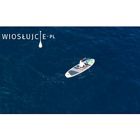 Deska SUP HYDRO FORCE WHITE CAP COMBO 10'0 z wiosłem - pompowany paddleboard 2021 (65341)