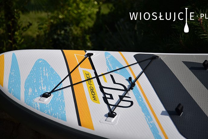 Deska SUP HYDRO FORCE WHITE CAP COMBO 10'0 z wiosłem - pompowany paddleboard 2021 (65341)