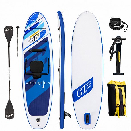 Deska SUP HYDRO FORCE OCEANA COMBO 10'0 z wiosłem - pompowany paddleboard 2021 (65350)