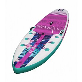 Deska SUP SKIFFO ELLE 10'4 z wiosłem - pompowany paddleboard