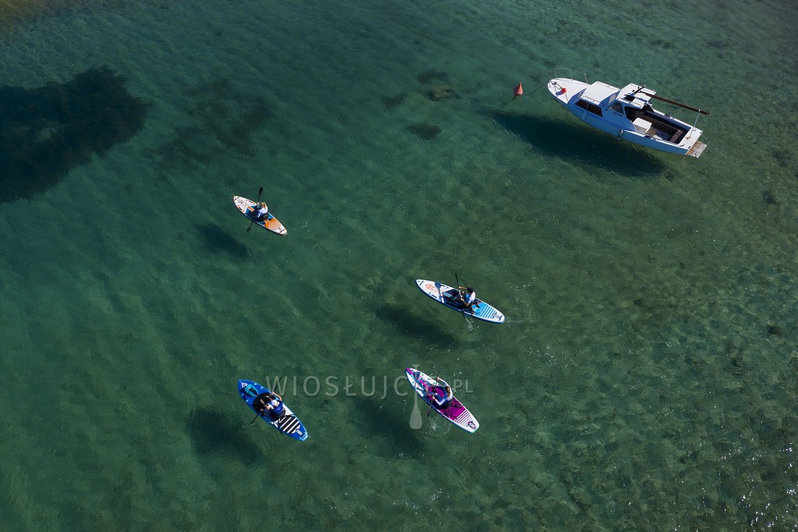 Deska SUP SKIFFO ELLE 10'4 z wiosłem - pompowany paddleboard