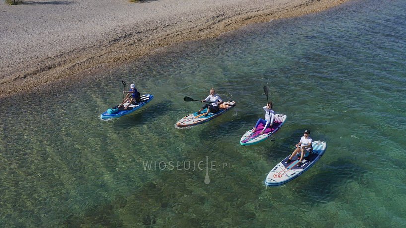 Deska SUP SKIFFO ELLE 10'4 z wiosłem - pompowany paddleboard