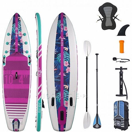 Deska SUP SKIFFO ELLE 10'4 z wiosłem - pompowany paddleboard