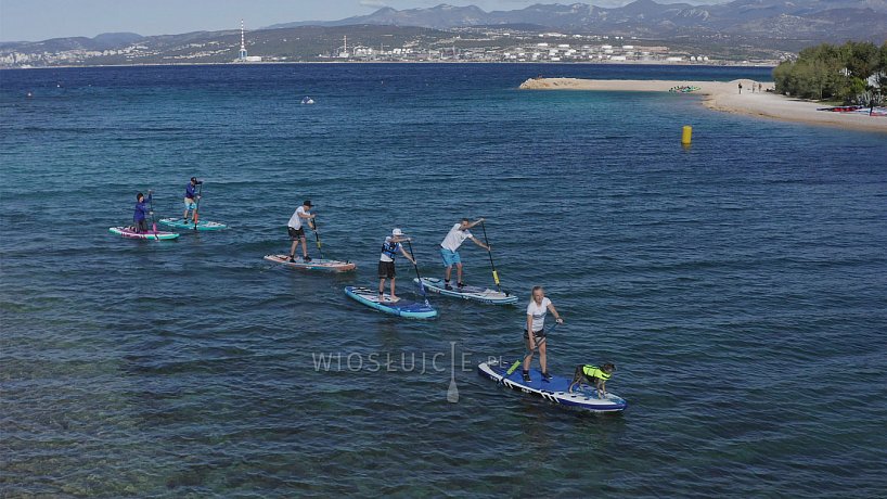 Deska SUP SKIFFO SUN CRUISE 10'2 z wiosłem - pompowany paddleboard