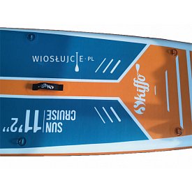 Deska SUP SKIFFO SUN CRUISE 11'2 z wiosłem - pompowany paddleboard