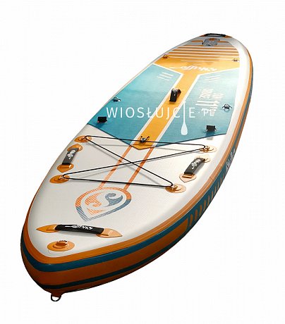 Deska SUP SKIFFO SUN CRUISE 11'2 z wiosłem - pompowany paddleboard