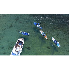 Deska SUP SKIFFO SUN CRUISE 11'2 z wiosłem - pompowany paddleboard