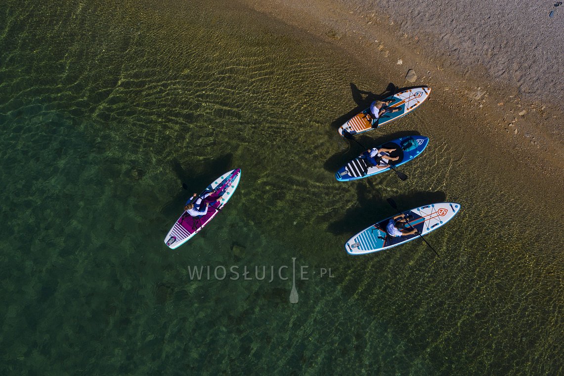 Deska SUP SKIFFO SUN CRUISE 11'2 z wiosłem - pompowany paddleboard