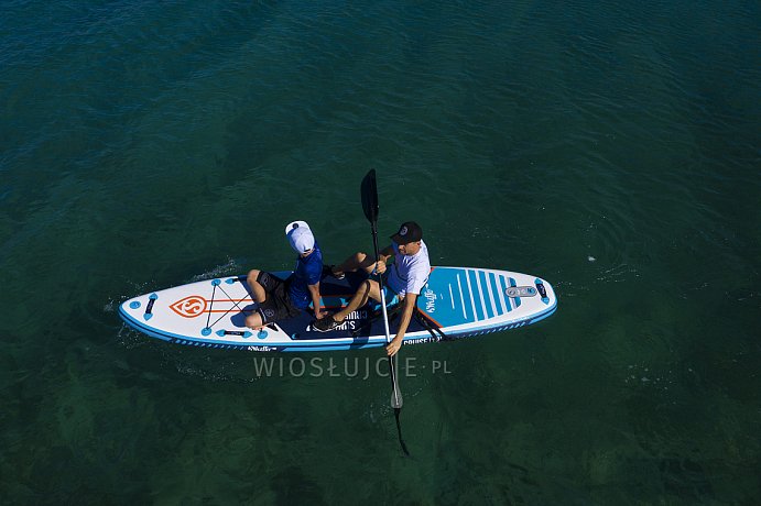 Deska SUP SKIFFO SUN CRUISE 11'2 z wiosłem - pompowany paddleboard