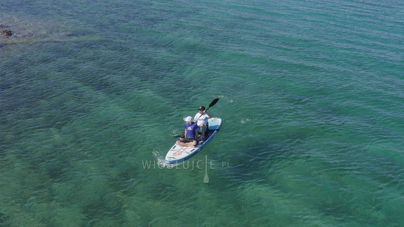 Deska SUP SKIFFO SUN CRUISE 11'2 z wiosłem - pompowany paddleboard