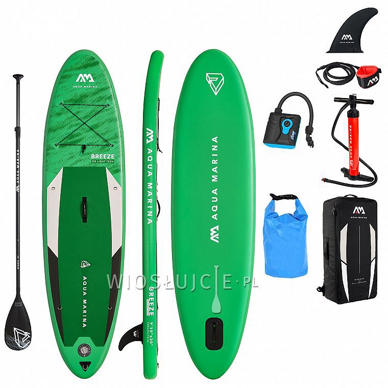 Deska SUP AQUA MARINA BREEZE 9'10 zestaw 2022