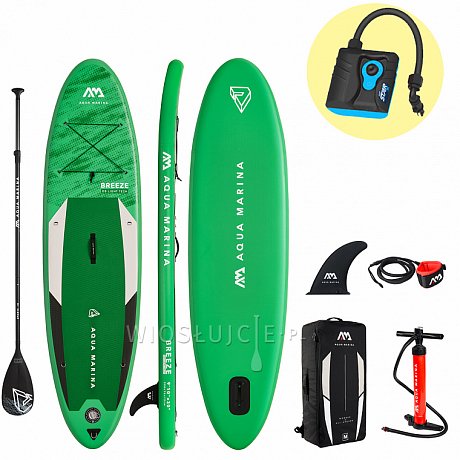 Deska SUP AQUA MARINA BREEZE 9'10 - pompowany paddleboard 2022