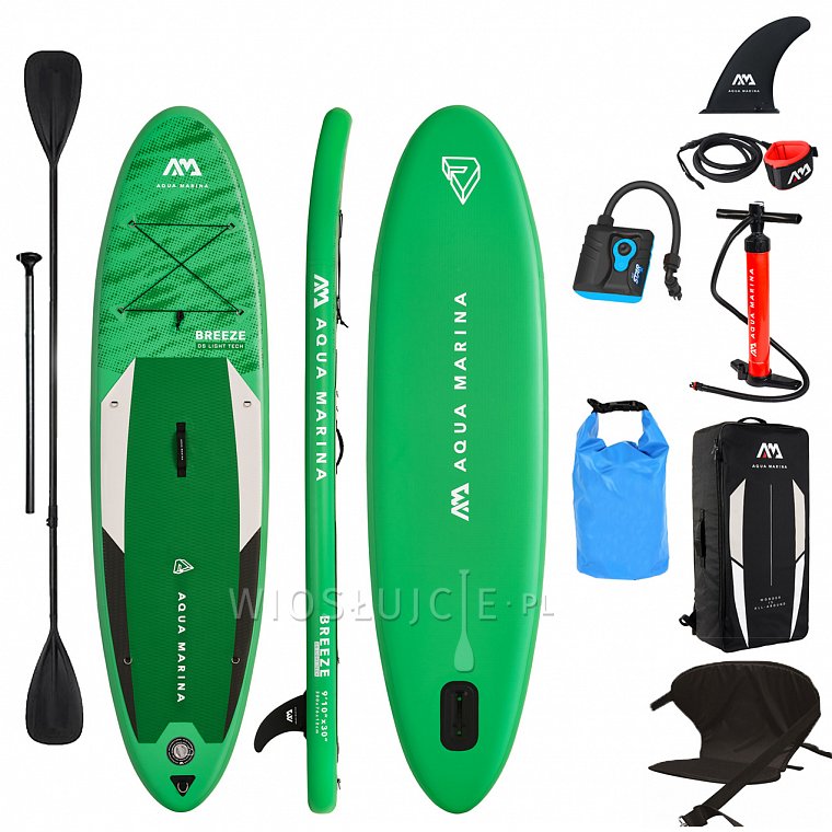 Deska SUP AQUA MARINA BREEZE 9'10 zestaw 2021