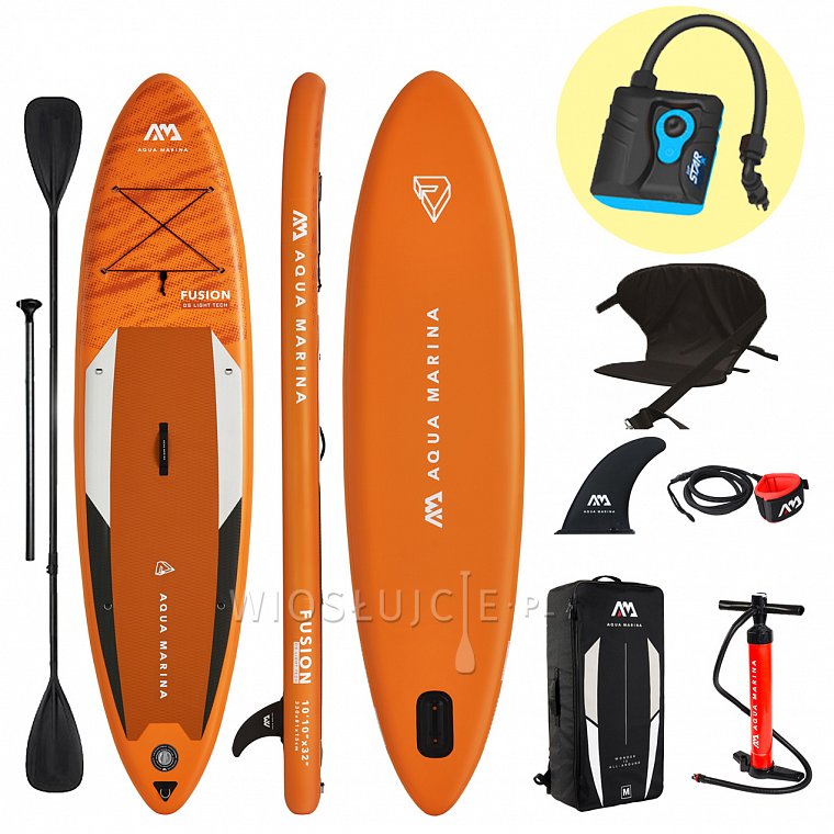 Deska SUP AQUA MARINA FUSION 10'10 zestaw 2022