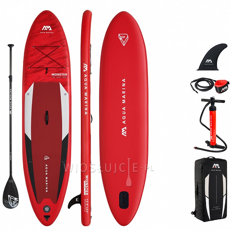 Deska SUP AQUA MARINA MONSTER 12'0 zestaw 2021