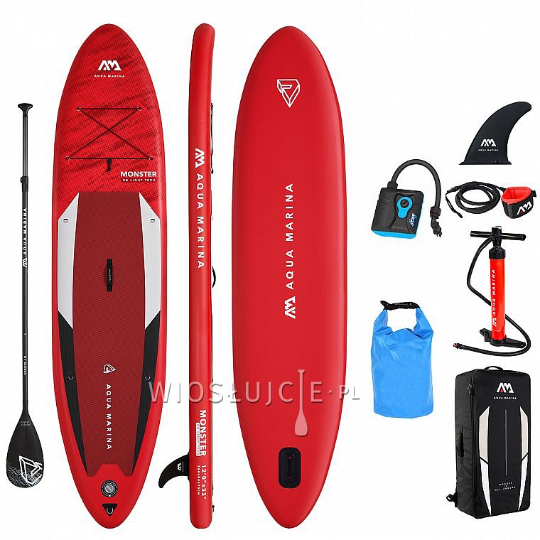 Deska SUP AQUA MARINA MONSTER 12'0 zestaw 2022