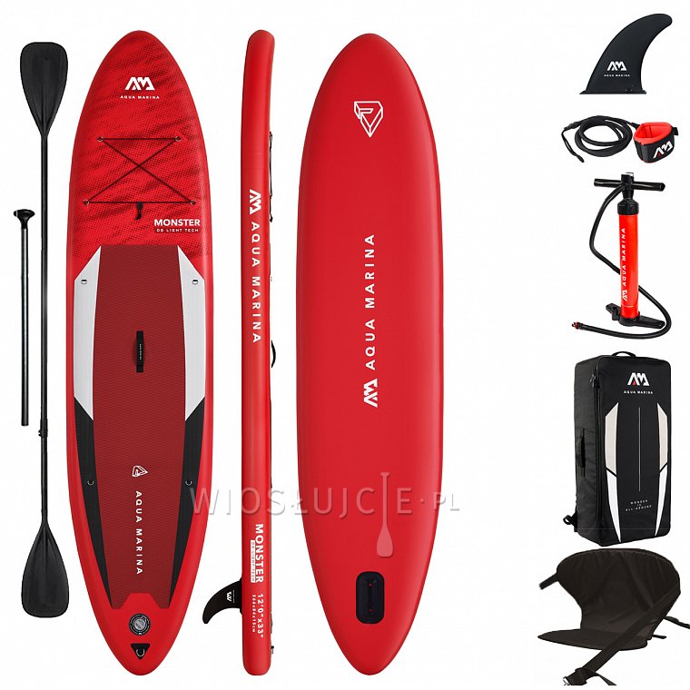 Deska SUP AQUA MARINA MONSTER 12'0 zestaw 2021