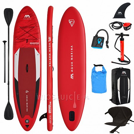 Deska SUP AQUA MARINA MONSTER 12'0 - pompowany paddleboard 2022