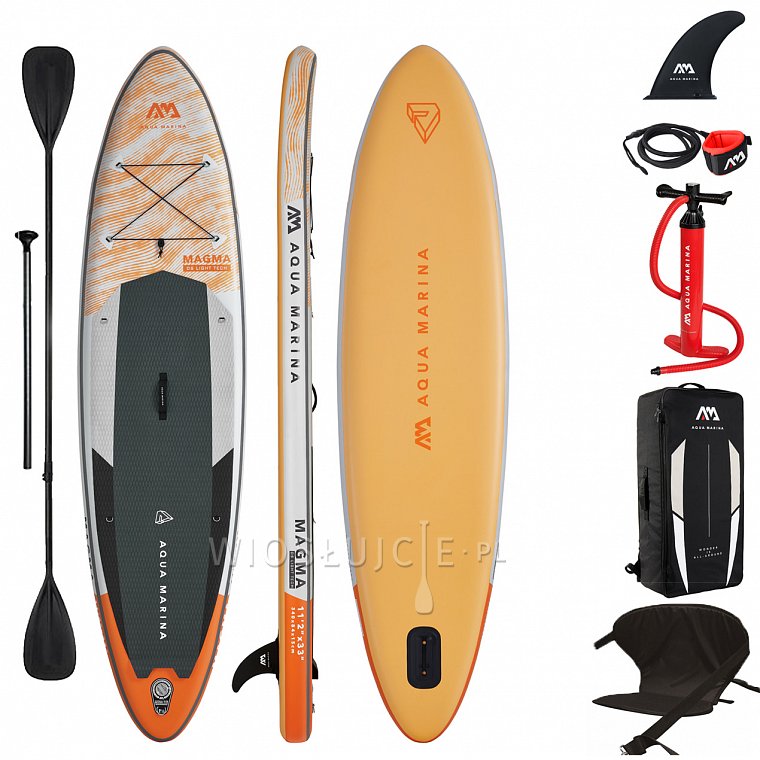 Deska SUP AQUA MARINA MAGMA 11'2 zestaw 2021