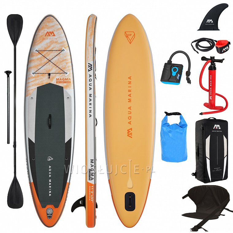 Deska SUP AQUA MARINA MAGMA 11'2 zestaw 2021