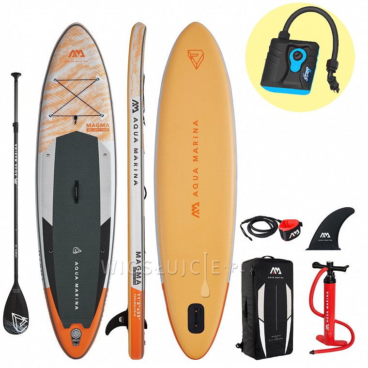 Deska SUP AQUA MARINA MAGMA 11'2 zestaw 2022