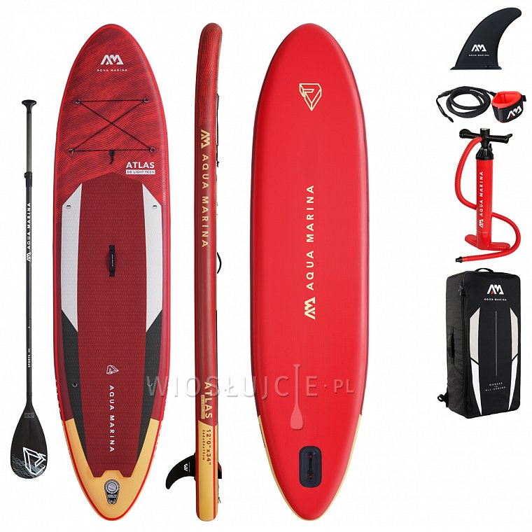 Deska SUP AQUA MARINA ATLAS 12'0 zestaw 2021