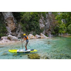 Deska SUP AQUA MARINA RAPID 9'6 2021 - pompowany paddleboard river - idealny do raftingu