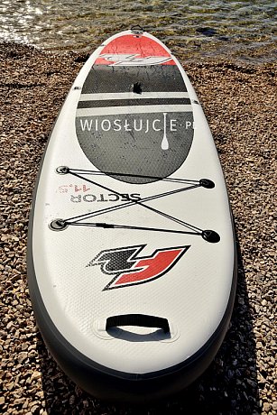 Deska SUP F2 SECTOR 12'2 XL COMBO z wiosłem - pompowany paddleboard