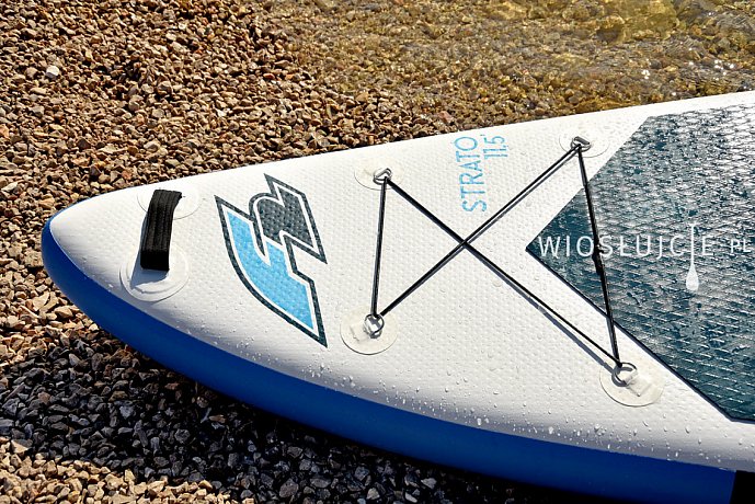 Deska SUP F2 STRATO 11'5 COMBO BLUE z wiosłem - pompowany paddleboard