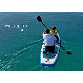 Deska SUP F2 STRATO 11'5 COMBO BLUE z wiosłem - pompowany paddleboard