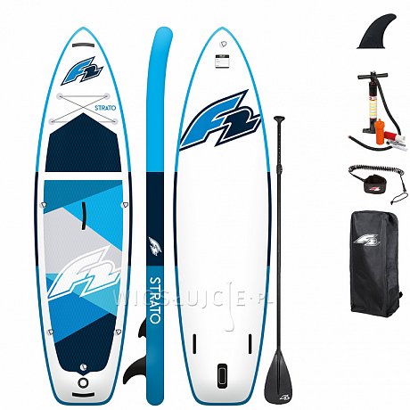 Deska SUP F2 STRATO 11'5 COMBO BLUE z wiosłem - pompowany paddleboard