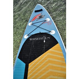 Deska SUP F2 IMPACT 10'8 TURQUISE z wiosłem - pompowany paddleboard