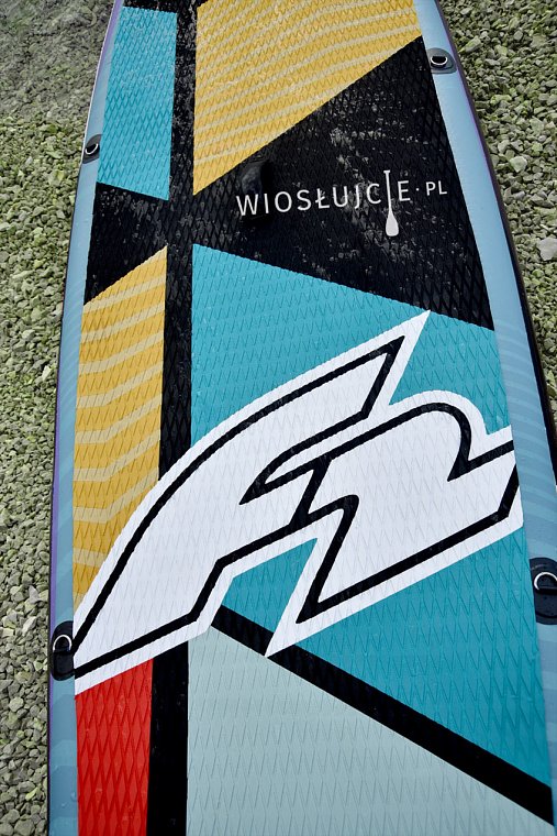 Deska SUP F2 IMPACT 10'8 TURQUISE z wiosłem - pompowany paddleboard