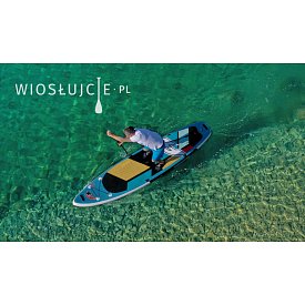 Deska SUP F2 IMPACT 10'8 TURQUISE z wiosłem - pompowany paddleboard