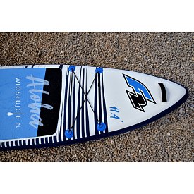 Deska SUP F2 ALOHA 11'4 BLUE z wiosłem - pompowany paddleboard