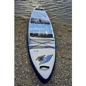 Deska SUP F2 ALOHA 11'4 BLUE z wiosłem - pompowany paddleboard