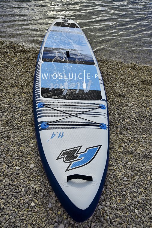 Deska SUP F2 ALOHA 12'2 BLUE z wiosłem - pompowany paddleboard