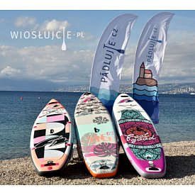 Deska SUP F2 FEELGOOD 10'2 PINK z wiosłem - pompowany paddleboard