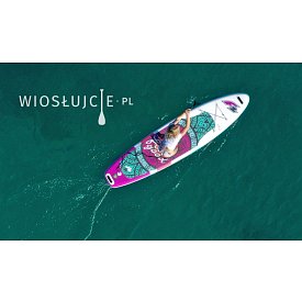 Deska SUP F2 FEELGOOD 10'2 PINK z wiosłem - pompowany paddleboard