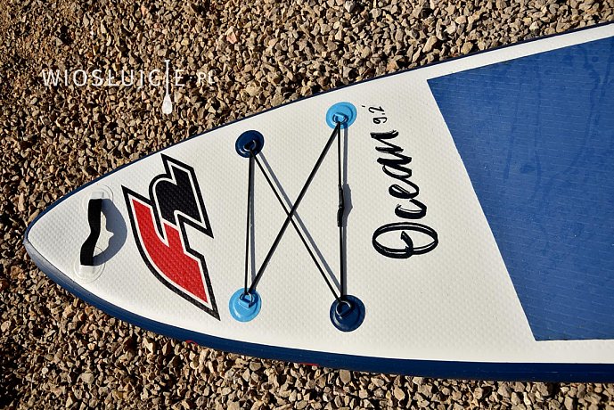 Deska SUP F2 OCEAN BOY 9'2 BLUE z wiosłem - pompowany paddleboard