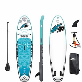 Deska SUP F2 SAMOA KID 9'2 BLUE z wiosłem - pompowany paddleboard